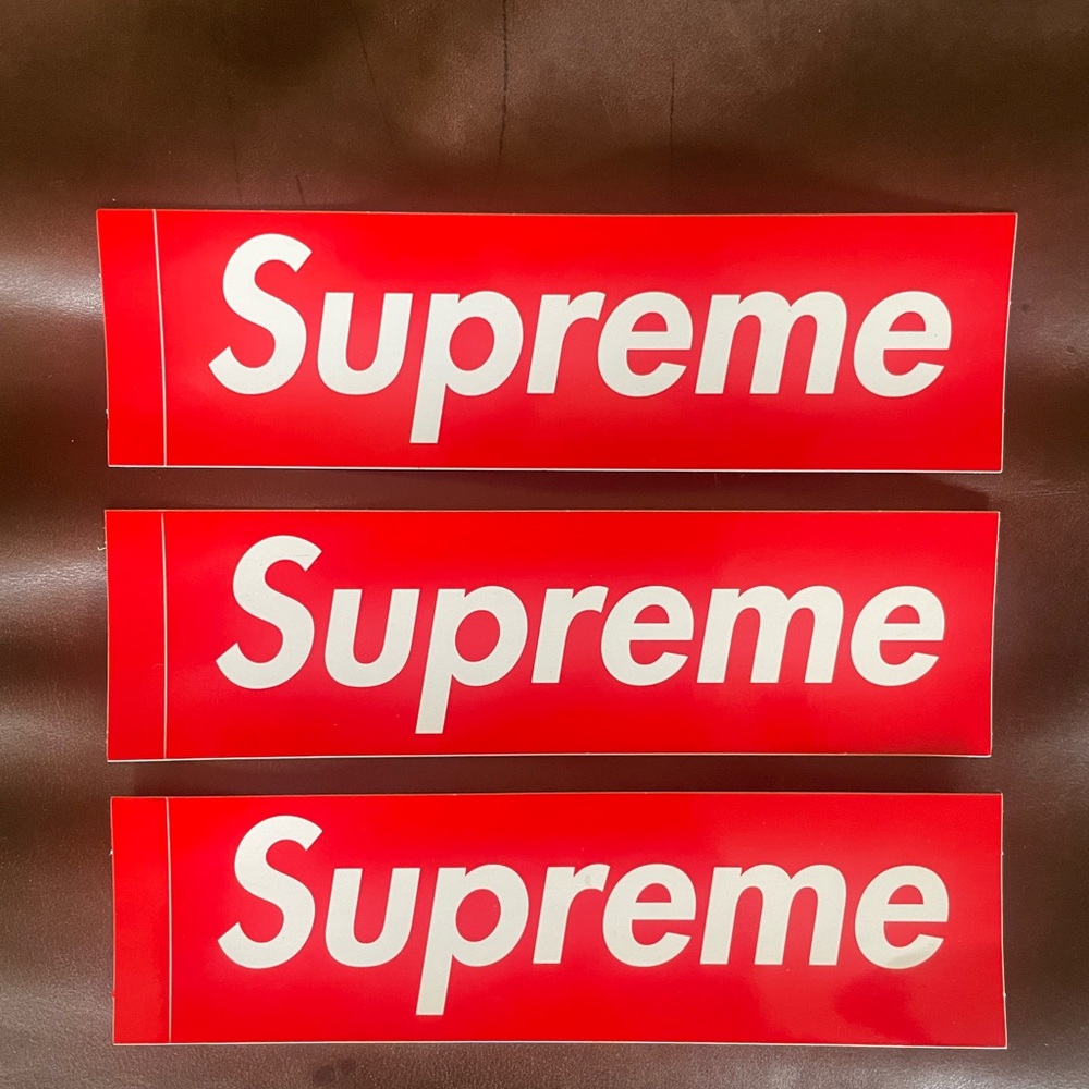 SUPREME stickers